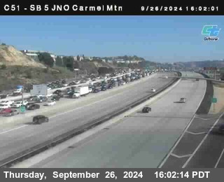 SB 5 at Carmel Mountain Rd.