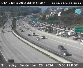 SB 5 at Carmel Mountain Rd.