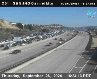 SB 5 at Carmel Mountain Rd.