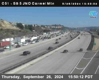 SB 5 at Carmel Mountain Rd.