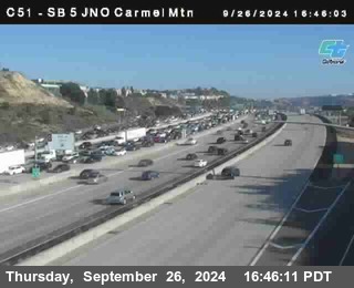 SB 5 at Carmel Mountain Rd.