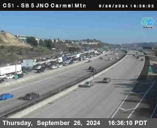 SB 5 at Carmel Mountain Rd.