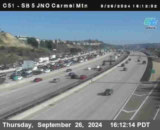 SB 5 at Carmel Mountain Rd.