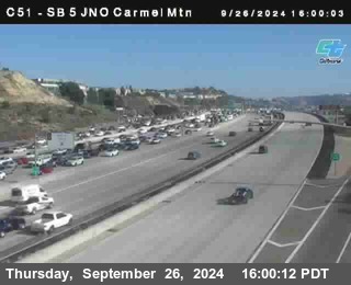 SB 5 at Carmel Mountain Rd.