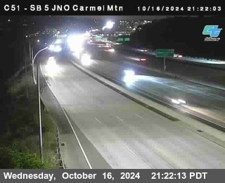 SB 5 at Carmel Mountain Rd.