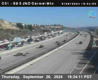 SB 5 at Carmel Mountain Rd.