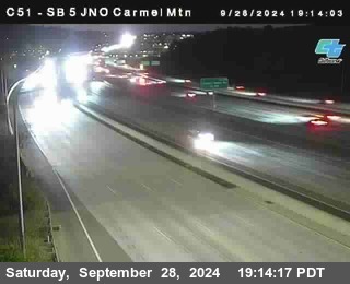 SB 5 at Carmel Mountain Rd.