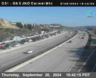 SB 5 at Carmel Mountain Rd.