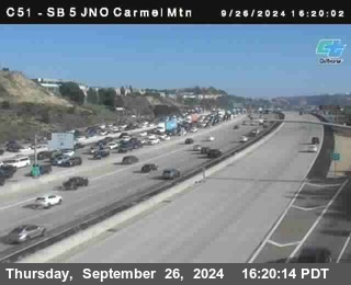 SB 5 at Carmel Mountain Rd.