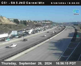 SB 5 at Carmel Mountain Rd.