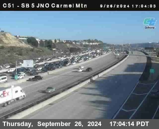 SB 5 at Carmel Mountain Rd.