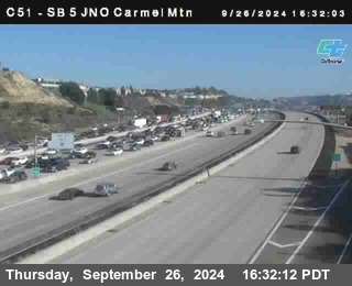 SB 5 at Carmel Mountain Rd.