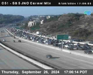 SB 5 at Carmel Mountain Rd.