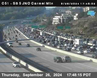 SB 5 at Carmel Mountain Rd.