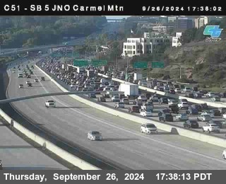 SB 5 at Carmel Mountain Rd.