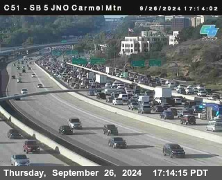 SB 5 at Carmel Mountain Rd.