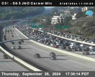 SB 5 at Carmel Mountain Rd.