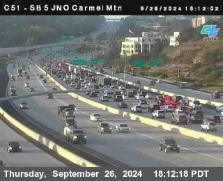 SB 5 at Carmel Mountain Rd.