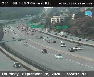 SB 5 at Carmel Mountain Rd.