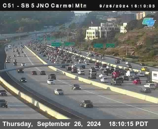 SB 5 at Carmel Mountain Rd.