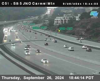 SB 5 at Carmel Mountain Rd.