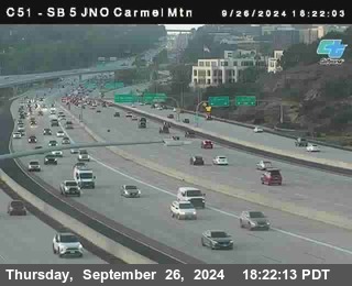 SB 5 at Carmel Mountain Rd.