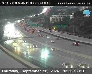 SB 5 at Carmel Mountain Rd.