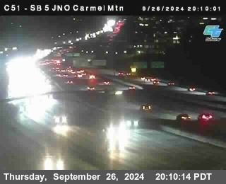 SB 5 at Carmel Mountain Rd.