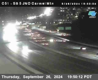 SB 5 at Carmel Mountain Rd.