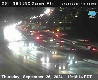 SB 5 at Carmel Mountain Rd.