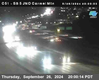 SB 5 at Carmel Mountain Rd.