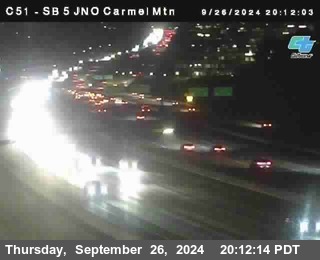 SB 5 at Carmel Mountain Rd.