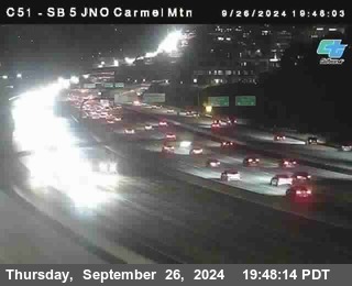 SB 5 at Carmel Mountain Rd.