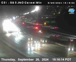 SB 5 at Carmel Mountain Rd.