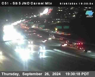 SB 5 at Carmel Mountain Rd.