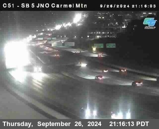 SB 5 at Carmel Mountain Rd.