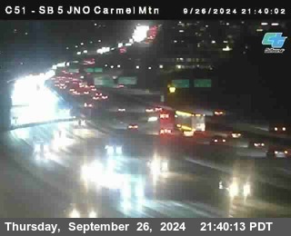 SB 5 at Carmel Mountain Rd.