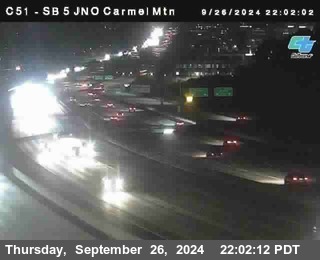 SB 5 at Carmel Mountain Rd.