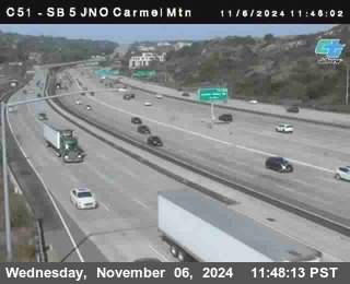 SB 5 at Carmel Mountain Rd.