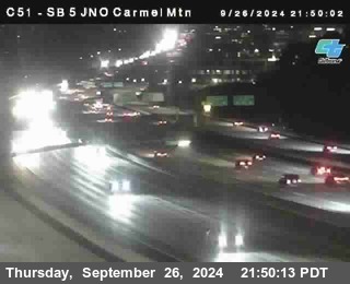 SB 5 at Carmel Mountain Rd.