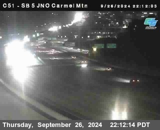 SB 5 at Carmel Mountain Rd.