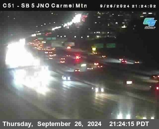 SB 5 at Carmel Mountain Rd.