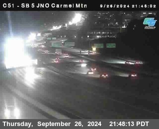 SB 5 at Carmel Mountain Rd.