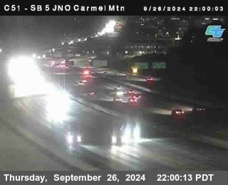 SB 5 at Carmel Mountain Rd.