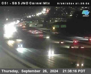 SB 5 at Carmel Mountain Rd.