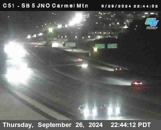 SB 5 at Carmel Mountain Rd.