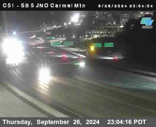 SB 5 at Carmel Mountain Rd.