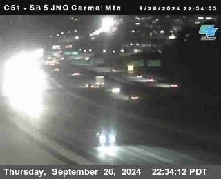 SB 5 at Carmel Mountain Rd.