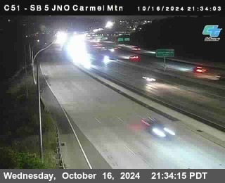 SB 5 at Carmel Mountain Rd.