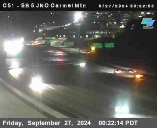 SB 5 at Carmel Mountain Rd.